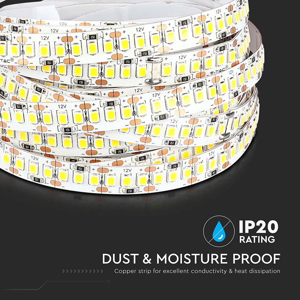 17W Taśma LED / Barwa:4000K / IP20 / Rolka:5m