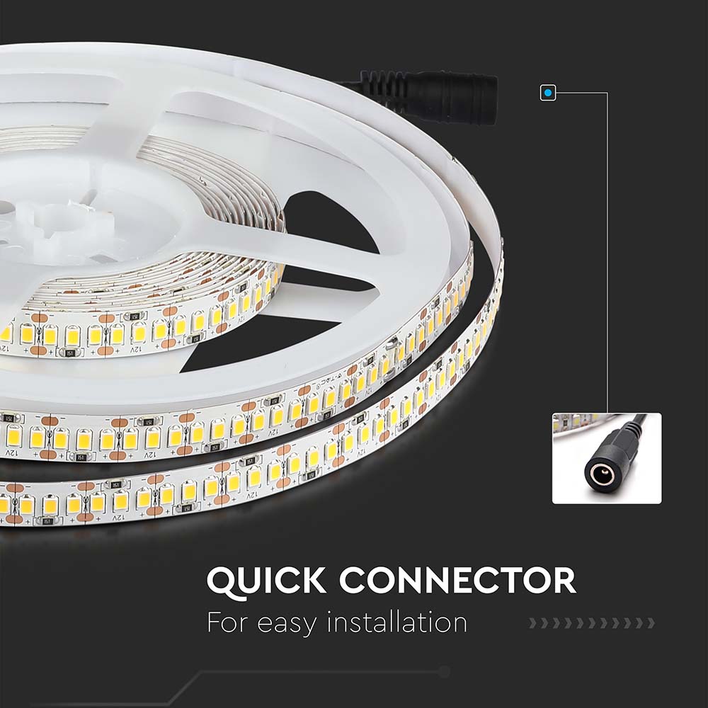 17W Taśma LED / Barwa:4000K / IP20 / Rolka:5m