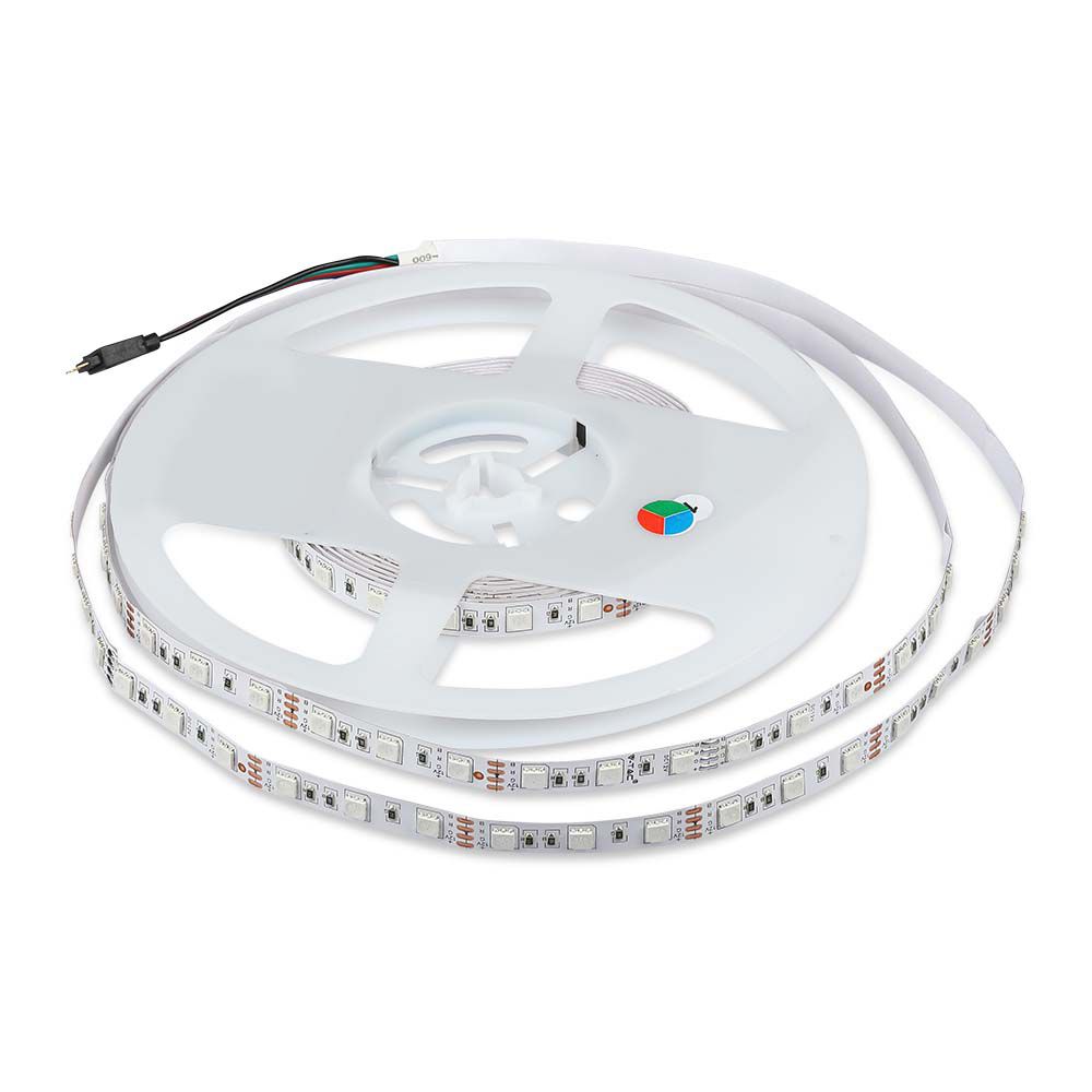 Zestaw Taśma LED z zasilaczem / Barwa:6000K / IP20 / Rolka:5m