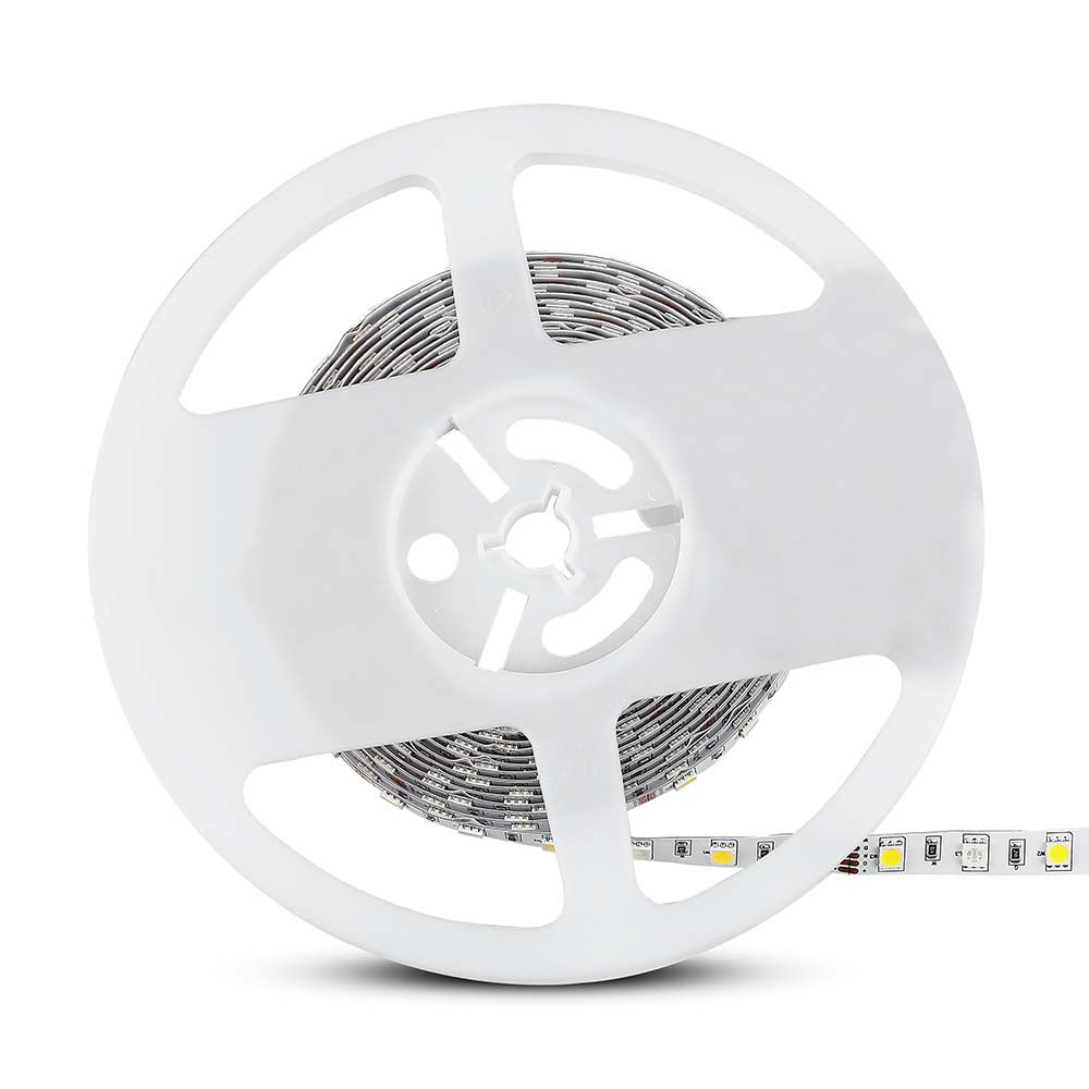 8W Taśma LED / Barwa: RGB+3000K / IP20 / Rolka:5m