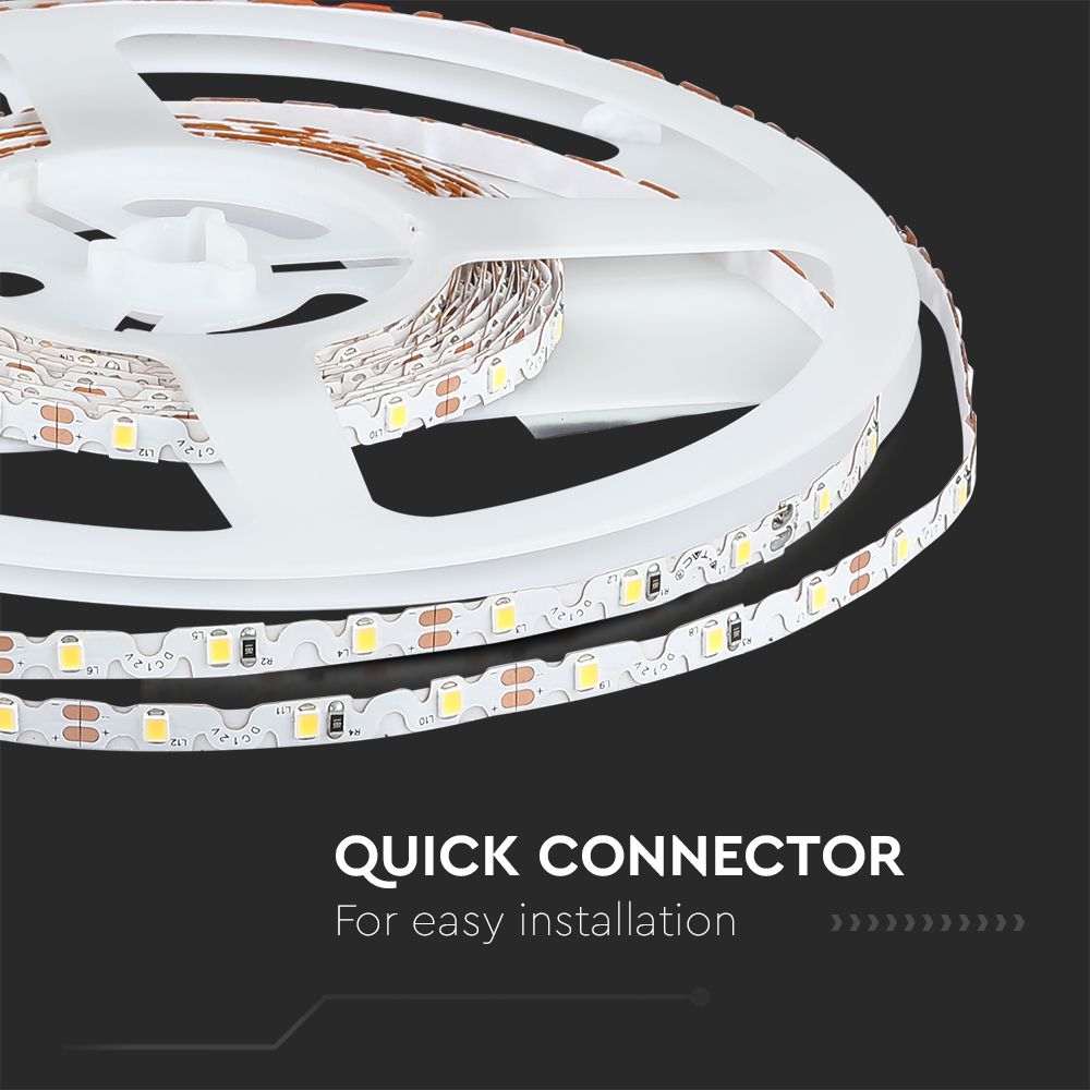 5W Taśma LED S-Shape Zig Zag / Barwa:4000K / 12V / IP20 / Rolka:5m