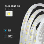 10W Taśma LED / Barwa:3000K / IP65/ Zasilanie: 24V / Rolka:5m