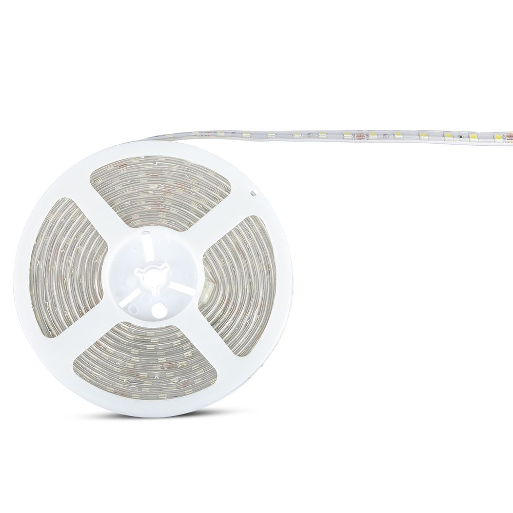 10W Taśma LED / Barwa:6400K / IP65/ Zasilanie: 24V / Rolka:5m