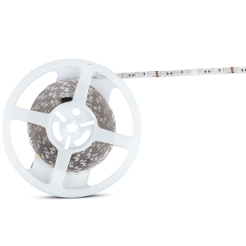 10W Taśma LED / Barwa: RGB / IP20 / Zasilanie:24V / Rolka:5m