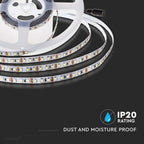 8W Taśma LED / Barwa:3000K / IP20 / Zasilanie: 24V / Rolka:5m