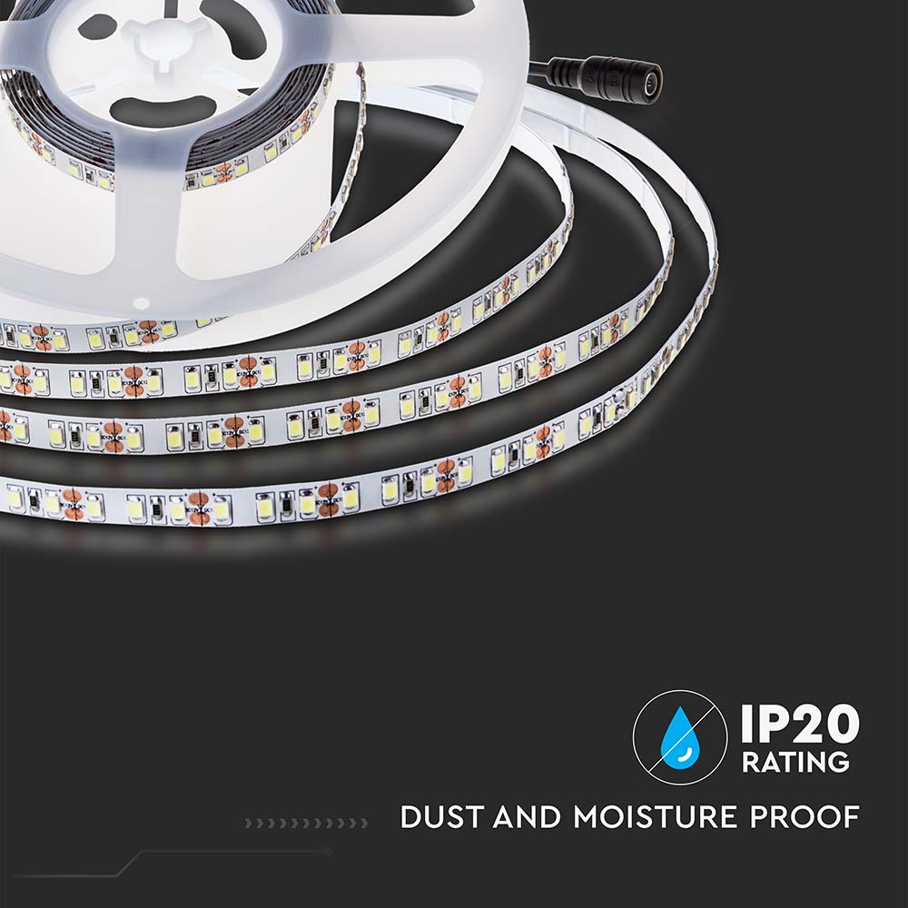 8W Taśma LED / Barwa:4000K / IP20 / Zasilanie: 24V / Rolka:5m