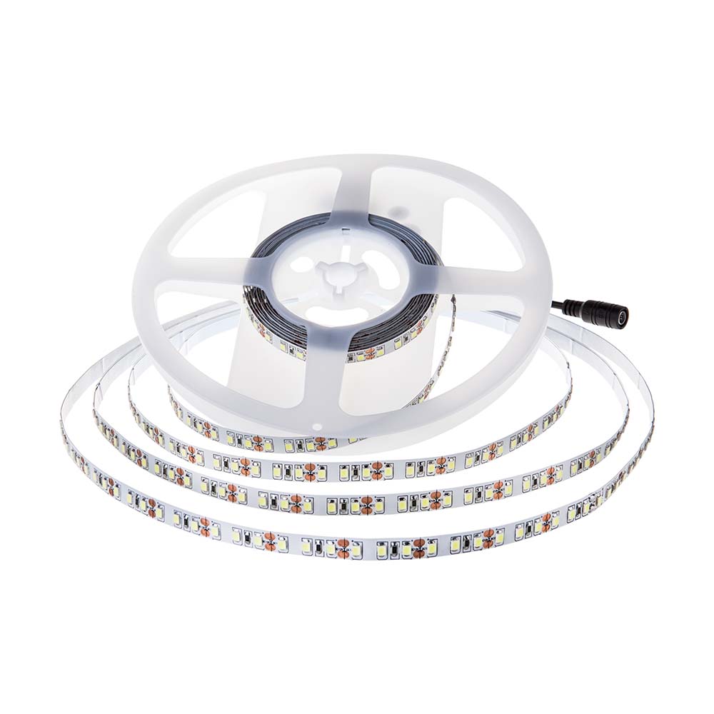 8W Taśma LED / Barwa:3000K / IP20 / Zasilanie: 24V / Rolka:5m
