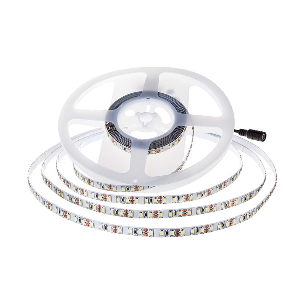 12W Taśma LED / Barwa:3000K / IP20 / Zasilanie: 24V / Rolka:5m
