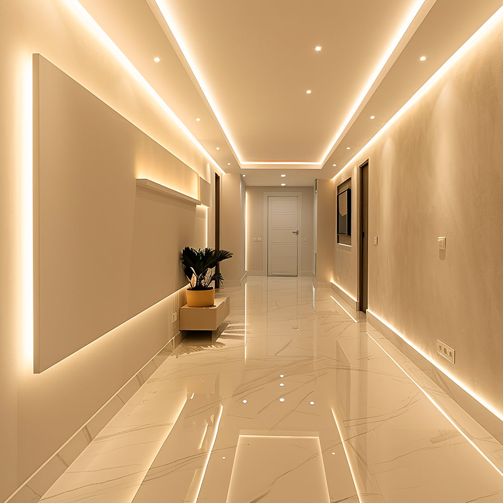 18W Taśma LED / Chip CREE / Barwa:3000K / IP20 / Zasilanie: 24V / Wzmocniony podkład PCB / Rolka:10m / 6 Lat gwarancji