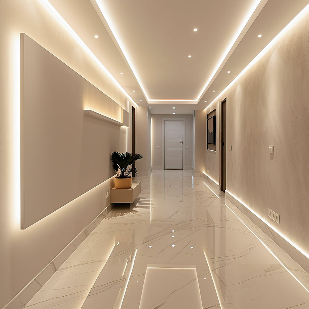 18W Taśma LED / Chip CREE / Barwa:4000K / IP20 / Zasilanie: 24V / Wzmocniony podkład PCB / Rolka:10m / 6 Lat gwarancji
