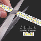 18W Taśma LED / Barwa:6400K / IP20 / Zasilanie: 24V / Rolka:5m