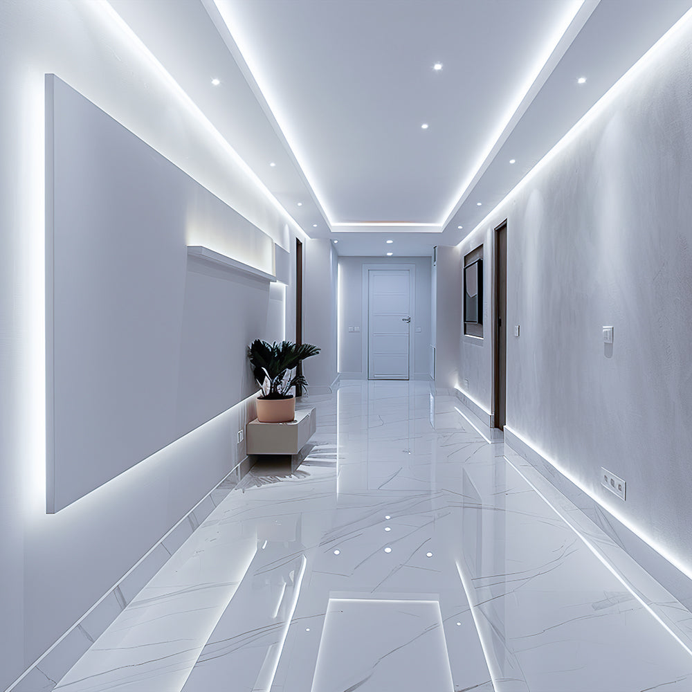 18W Taśma LED / Chip CREE / Barwa:6500K / IP20 / Zasilanie: 24V / Wzmocniony podkład PCB / Rolka:10m / 6 Lat gwarancji