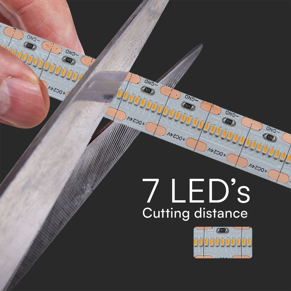 700 Taśma LED / Barwa:3000K / IP20 / Zasilanie: 24V / Rolka:5m