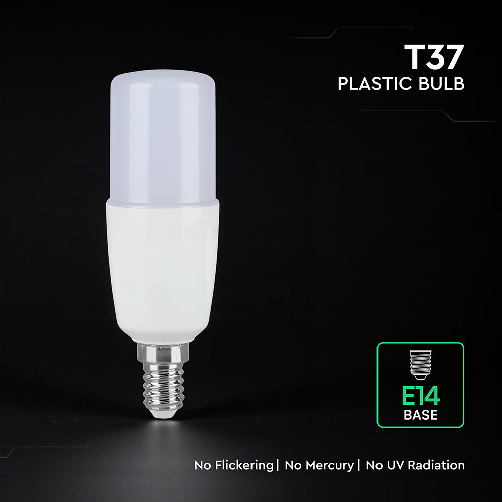 7.5W T37 Żarówka LED / Chip CREE / Barwa:3000K / Trzonek:E14 / 6 Lat gwarancji