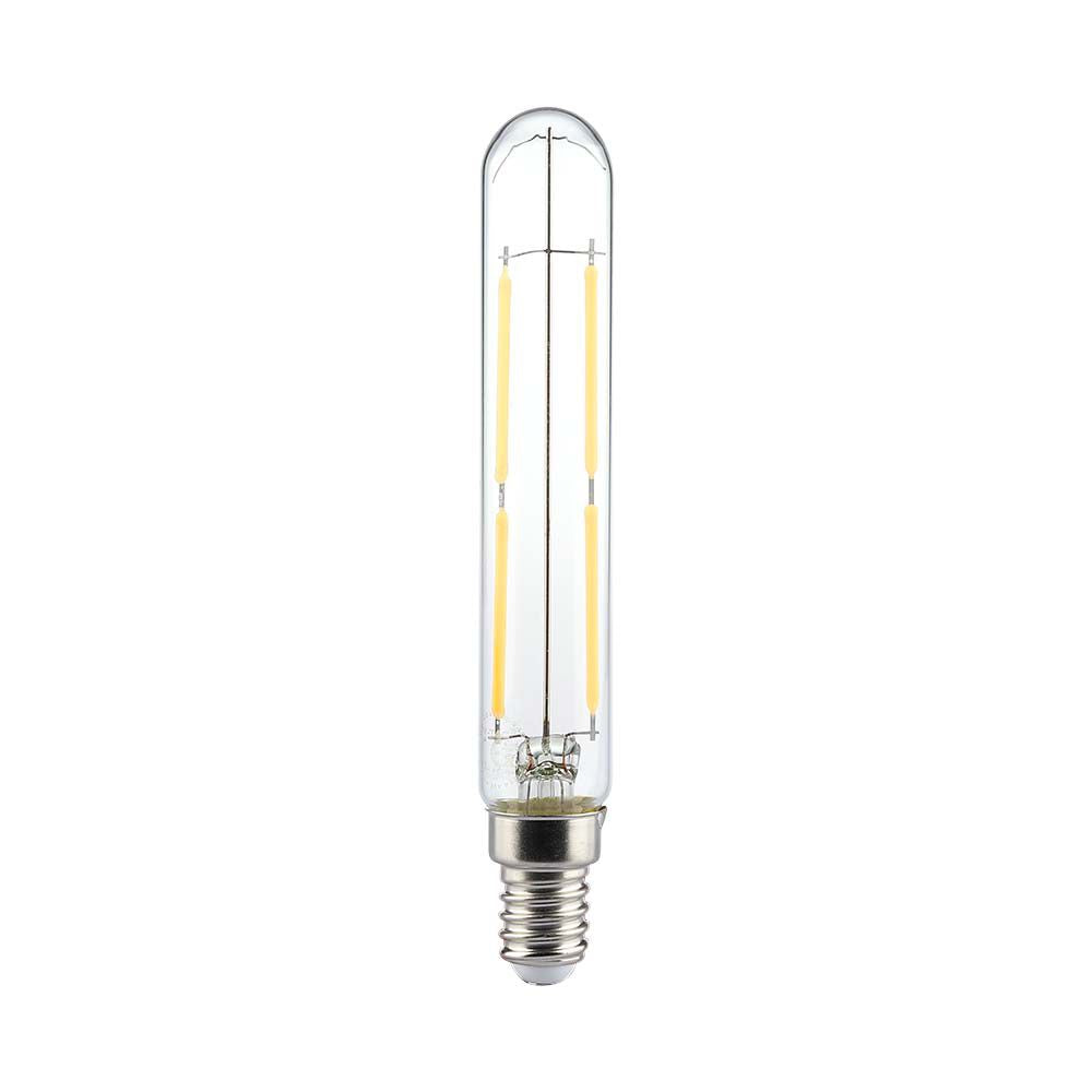 4W LED T20 Żarówka LED Filament / Klosz Przezroczysty / Barwa:3000K / Trzonek:E14