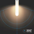 4W LED T20 Żarówka LED Filament / Klosz Przezroczysty / Barwa:4000K / Trzonek:E14