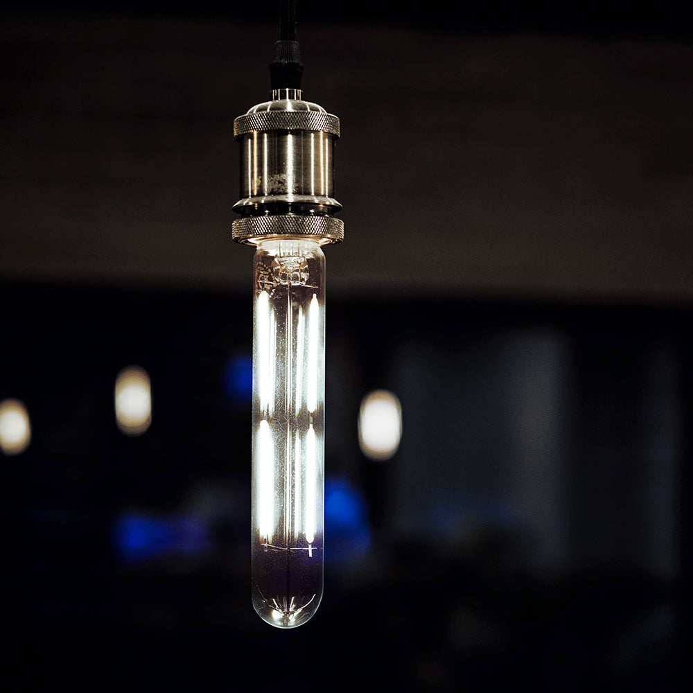 4W LED T20 Żarówka LED Filament / Klosz Przezroczysty / Barwa:6500K / Trzonek:E14