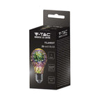 3W A60 Żarówka LED Filament 3D / Barwa:3000K / Trzonek:E27