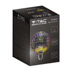 4W G125 Żarówka LED Filament 3D / Barwa:3000K / Trzonek:E27