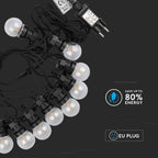 0.4W Girlanda LED / Długość: 5mb / Barwa:3000K