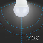 4.5W G45 Żarówka LED / Barwa:2700K / Trzonek:E27 / Opakowanie: 6szt.