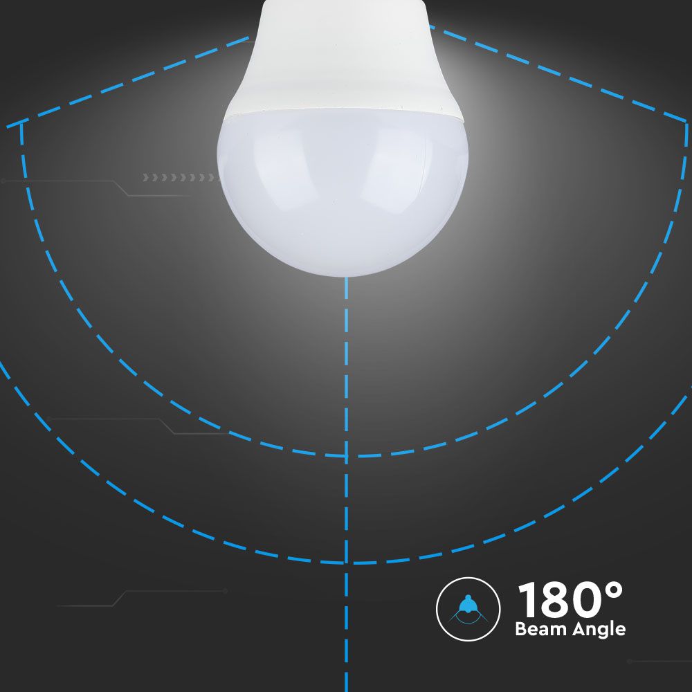 4.5W G45 Żarówka LED / Barwa:2700K / Trzonek:E27 / Opakowanie: 6szt.