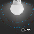4.5W P45 Żarówka LED / Barwa:2700K / Trzonek:E14 / Opakowanie: 6szt.