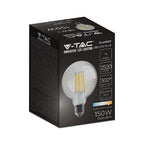 18W G95 Żarówka LED Filament / Barwa:3000K / Skuteczność: 135lm/W / Trzonek:E27