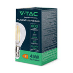 6W P45 Filament / Klosz Transparentny/ Barwa:6400K / Trzonek: E14