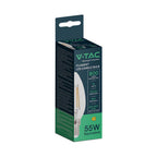6W C35 Filament / Klosz Transparentny/ Barwa:3000K / Trzonek: E14 / Skuteczność: 130lm/W