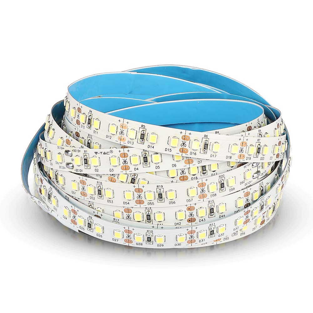 12W Taśma LED / Chip SAMSUNG / Barwa:4000K / IP20 / Zasilanie: 12V / Rolka:5m