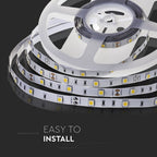 4.8W Taśma LED / Barwa:6000K / IP20 / Rolka:5m