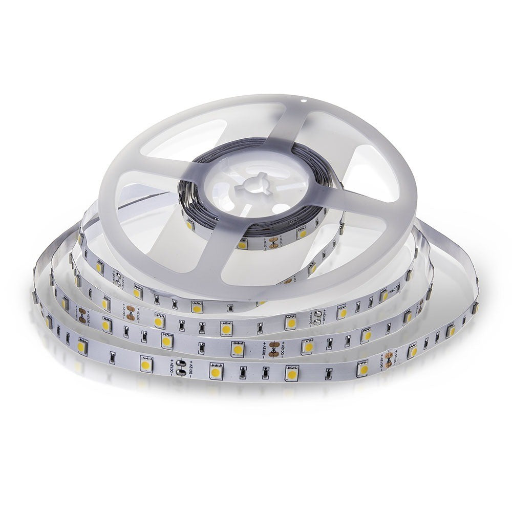 4.8W Taśma LED / Barwa:3000K / IP20 / Rolka:5m