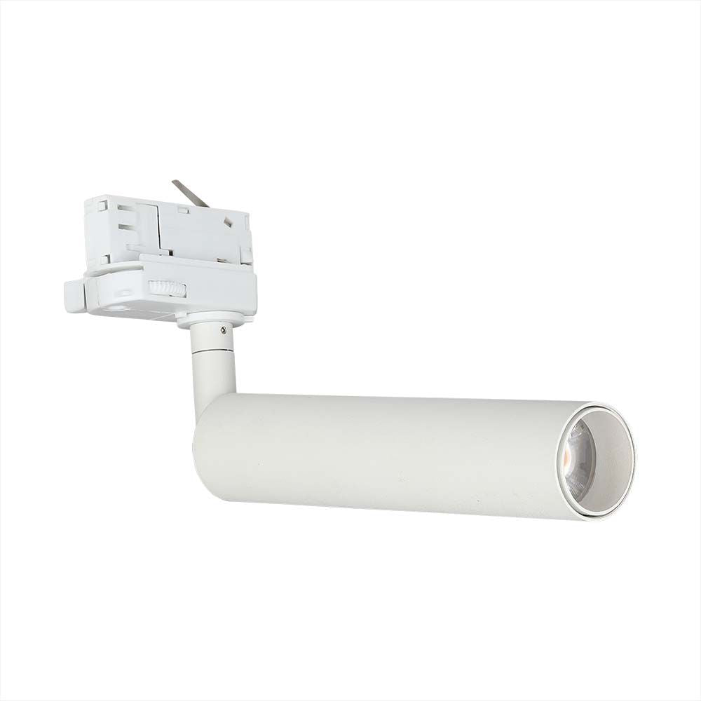7W Lampa LED na szynoprzewód / Chip Samsung / Barwa: 4000K / 5 lat gwarancji / Obudowa: Biała