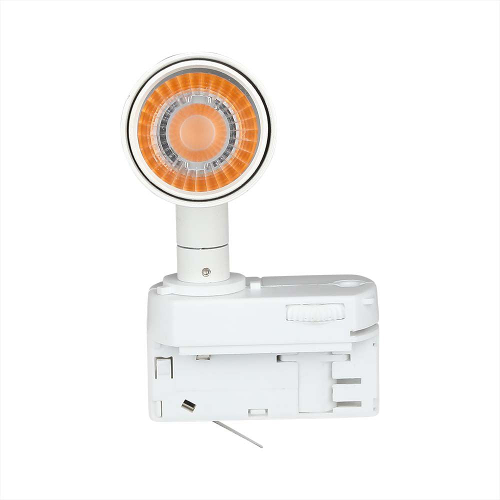 15W Lampa LED na szynoprzewód / Chip Samsung / Barwa: 3000K / 5 lat gwarancji / Obudowa: Biała