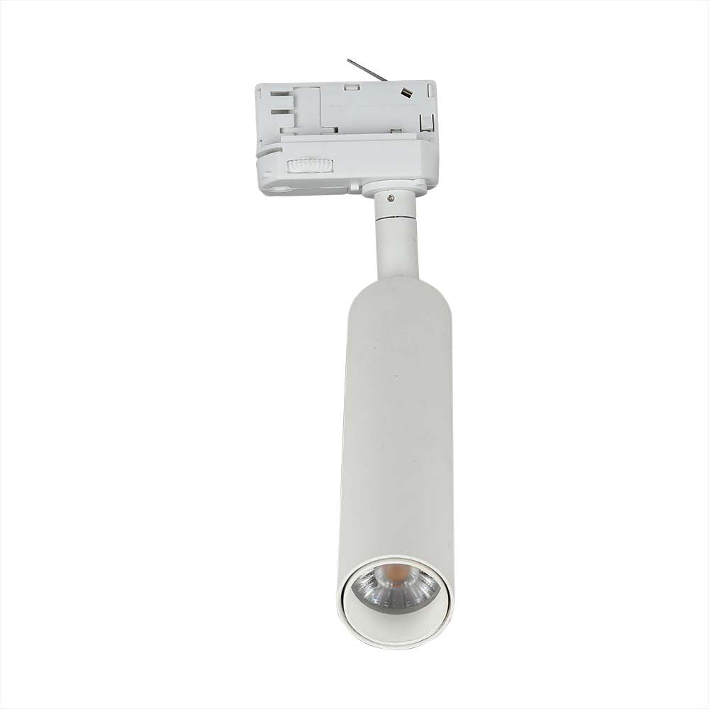 15W Lampa LED na szynoprzewód / Chip Samsung / Barwa: 3000K / 5 lat gwarancji / Obudowa: Biała