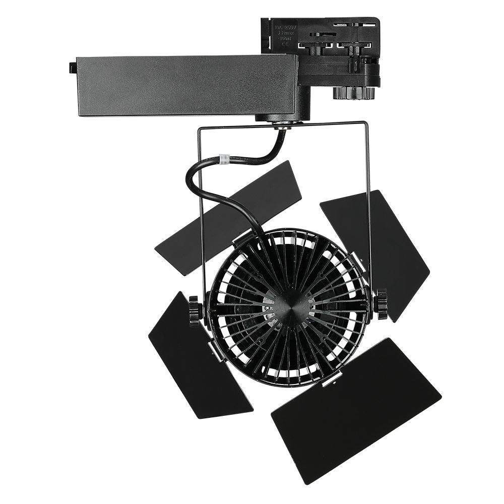 33W Lampa LED na szynoprzewód / Chip Samsung / Barwa: 3000K / 5 lat gwarancji / Obudowa: Czarna