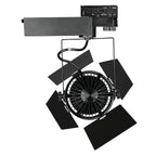33W Lampa LED na szynoprzewód / Chip Samsung / Barwa: 4000K / 5 lat gwarancji / Obudowa: Czarna