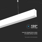 40W Lampa Liniowa LED / Chip SAMSUNG / Barwa:4000K / Obudowa: Biała