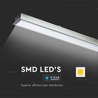 40W Oprawa Liniowa LED Podtynkowa / Chip SAMSUNG / Barwa:4000K / 5 Lat gwarancji / Obudowa: Srebrna