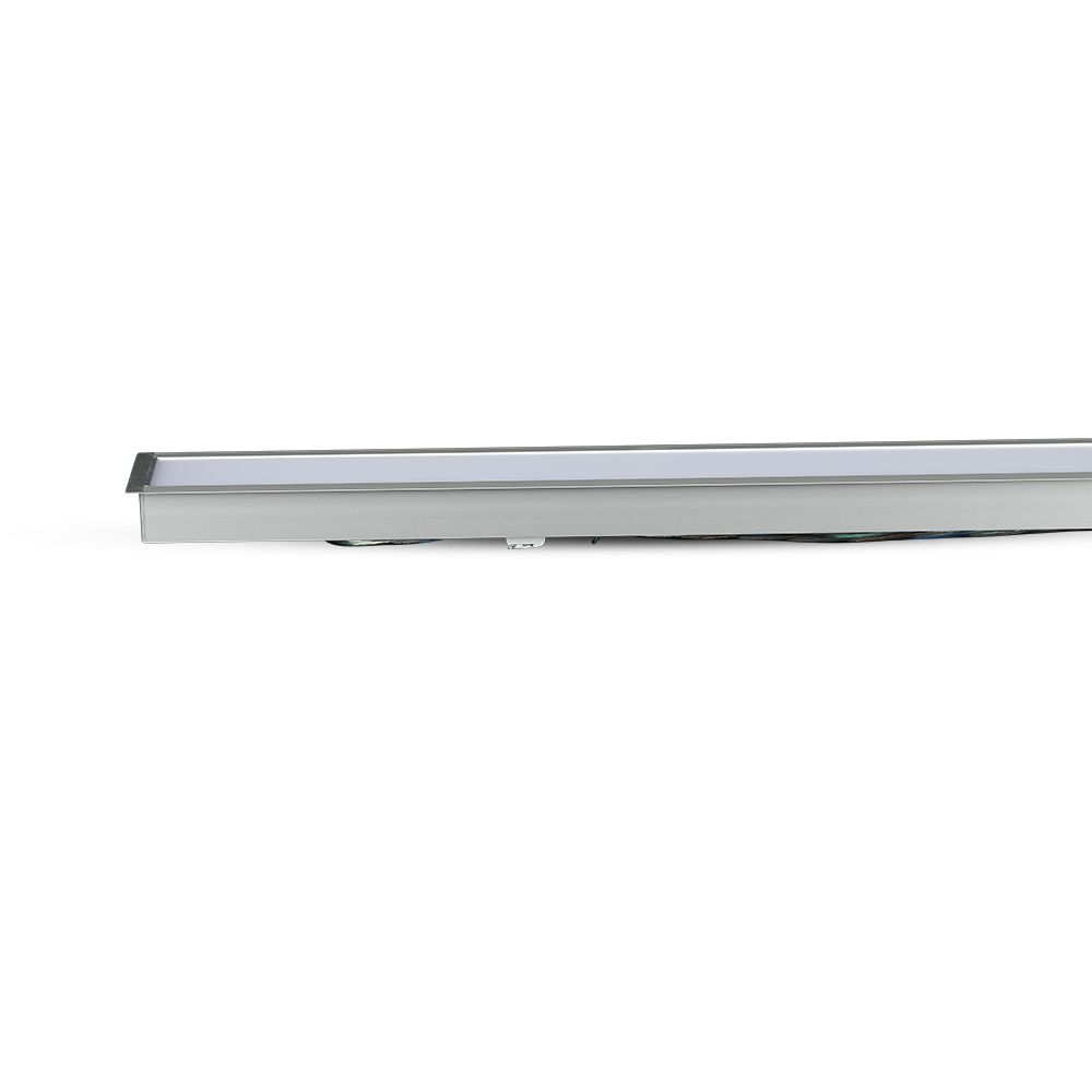 40W Oprawa Liniowa LED Podtynkowa / Chip SAMSUNG / Barwa:4000K / 5 Lat gwarancji / Obudowa: Srebrna