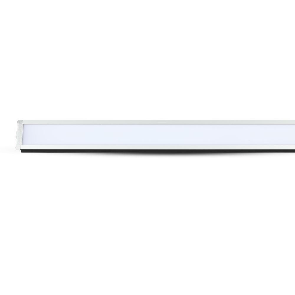 40W Oprawa Liniowa LED Podtynkowa / Chip SAMSUNG / Barwa:4000K / 5 Lat gwarancji / Obudowa: Srebrna