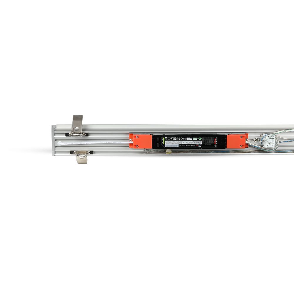 40W Oprawa Liniowa LED Podtynkowa / Chip SAMSUNG / Barwa:4000K / 5 Lat gwarancji / Obudowa: Srebrna