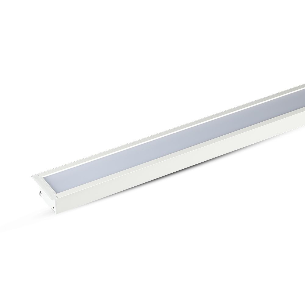 40W Oprawa Liniowa LED Podtynkowa / Chip SAMSUNG / Barwa:4000K / 5 Lat gwarancji / Obudowa: Biała