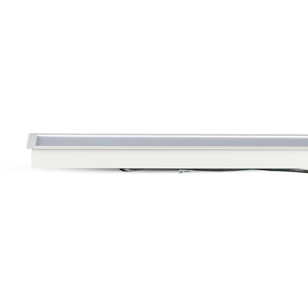 40W Oprawa Liniowa LED Podtynkowa / Chip SAMSUNG / Barwa:4000K / 5 Lat gwarancji / Obudowa: Biała