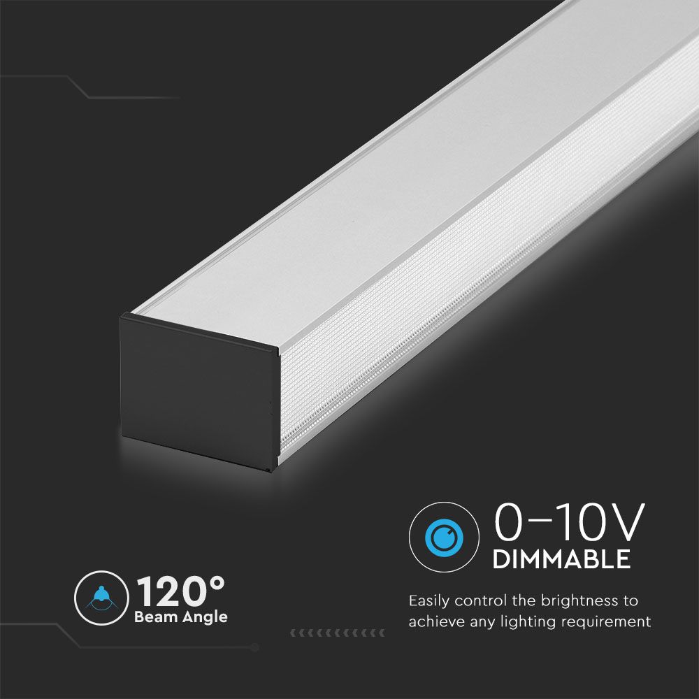 40W Lampa Liniowa LED / Chip SAMSUNG / Barwa:4000K / Obudowa: Biała