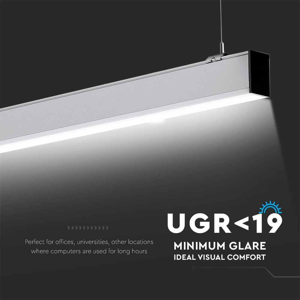 40W Lampa Liniowa LED / Chip SAMSUNG / Barwa:4000K / Obudowa: Biała