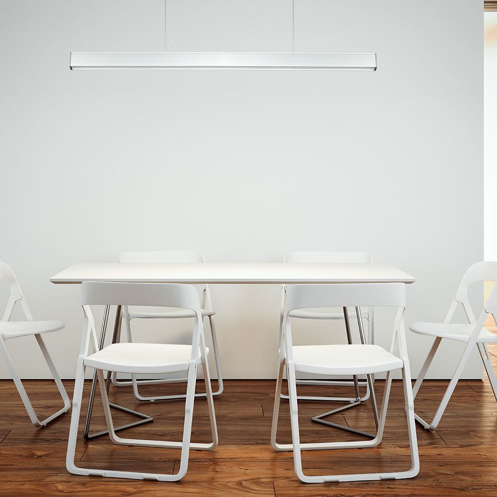 40W Lampa Liniowa LED / Chip SAMSUNG / Barwa:4000K / Obudowa: Srebrna