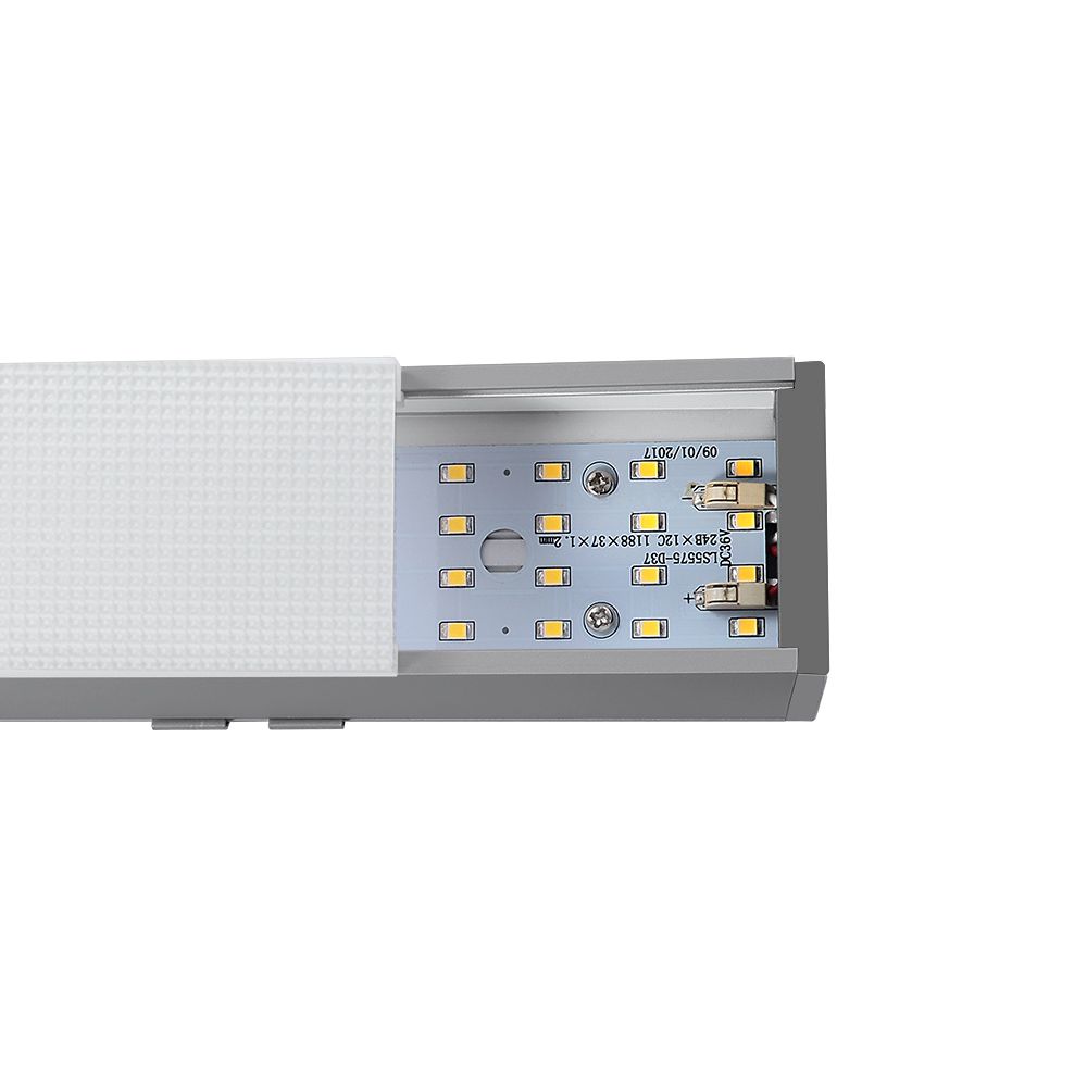 40W Lampa Liniowa LED / Chip SAMSUNG / Barwa:4000K / Obudowa: Srebrna