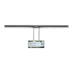 9W Kinkiet LED / Lustra - obrazy / Chrom / Barwa:3000K